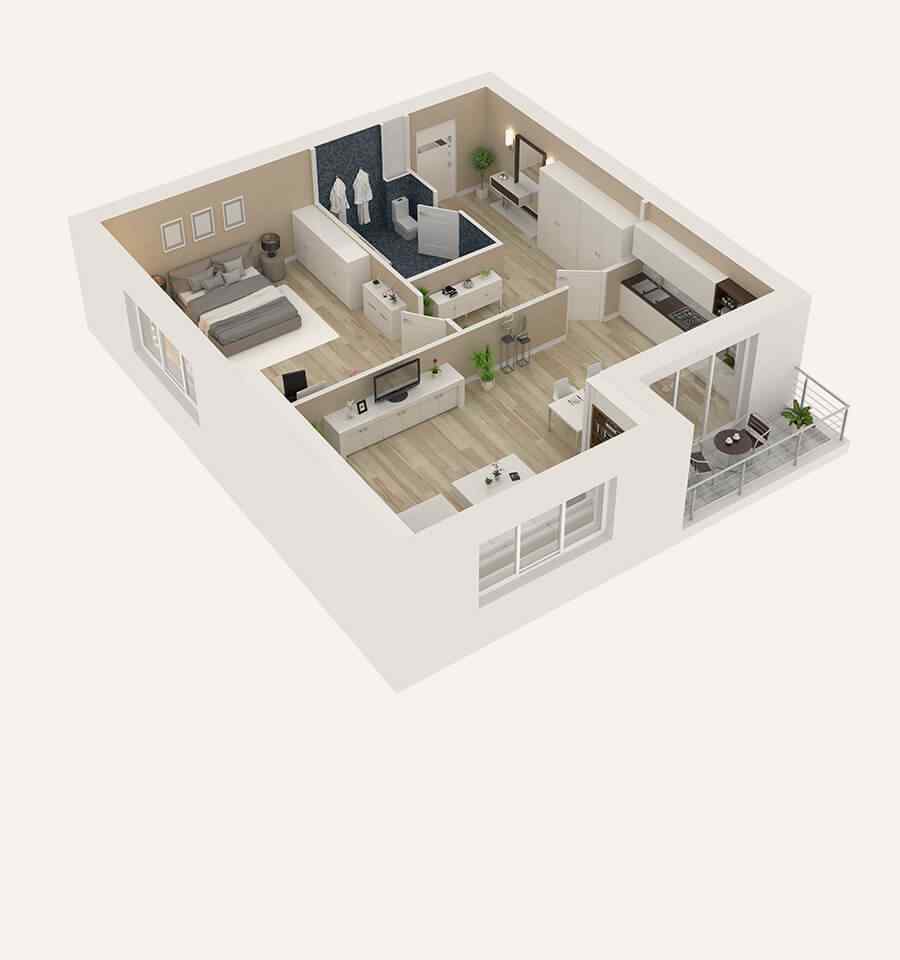 Three Bedroom